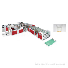 Full Automatic Cutting Sewing Lining Bag Feeding Machine